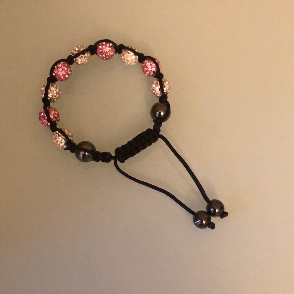 Survivor parachute string bracelet used condition. Measurements in pictures